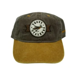 Shop All^ MTS Logo Canyon Hat Coffee/Lumber - Your Premium Fishing Gear Store Rods Lines Baits Accessories