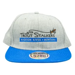 MTS Logo Mile High 5280 Grey Heather/Electric Blue - Your Premium Fishing Gear Store Rods Lines Baits Accessories* Cheap