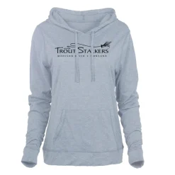 MTS Logo Women's Slub Hoody Blue Fog - Your Premium Fishing Gear Store Rods Lines Baits Accessories* New