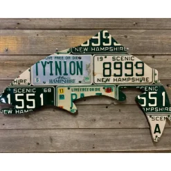 New Hampshire Trout License Plate Art - Your Premium Fishing Gear Store Rods Lines Baits Accessories* Best