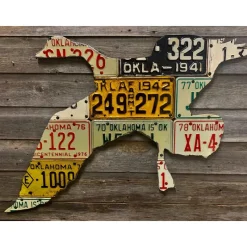 Oklahoma Goose License Plate Art - Your Premium Fishing Gear Store Rods Lines Baits Accessories* Best Sale
