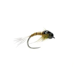 Olive Quill Nymph Tungsten Beadhead Barbless - Your Premium Fishing Gear Store Rods Lines Baits Accessories* Store
