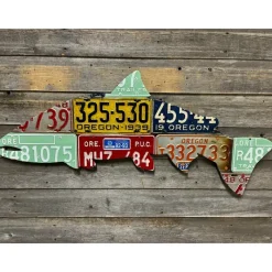 Oregon Antique Steelhead License Plate Art - Your Premium Fishing Gear Store Rods Lines Baits Accessories* Store