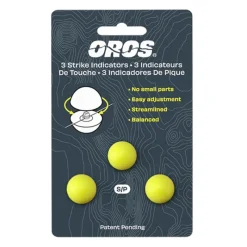 Oros 3-Pack Strike Indicator Chartreuse Small - Your Premium Fishing Gear Store Rods Lines Baits Accessories* Best Sale