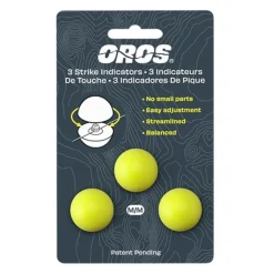 Oros 3-Pack Strike Indicator Chartreuse Medium - Your Premium Fishing Gear Store Rods Lines Baits Accessories* Best