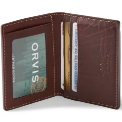 Orvis Bison Leather Card Carrier - Your Premium Fishing Gear Store Rods Lines Baits Accessories* Cheap