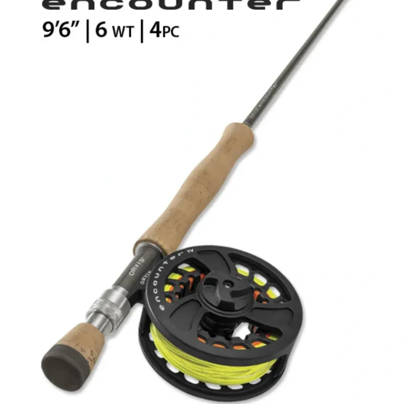ORVIS ENCOUNTER 9ft 6in 6wt - 4pc OUTFIT - Your Premium Fishing Gear Store Rods Lines Baits Accessories* Store
