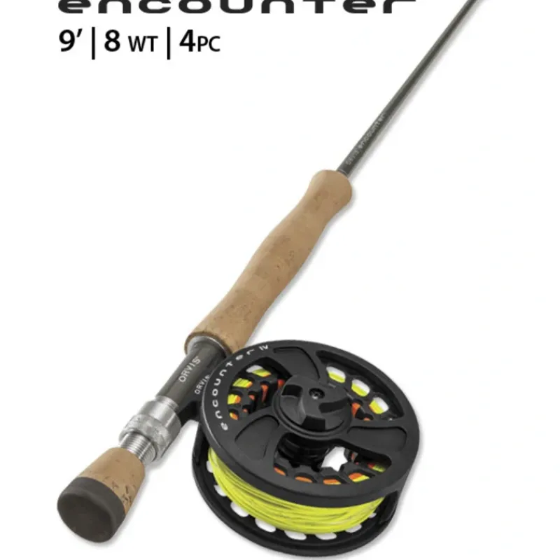 ORVIS ENCOUNTER 9ft 8wt - 4pc OUTFIT - Your Premium Fishing Gear Store Rods Lines Baits Accessories* Hot