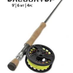 ORVIS ENCOUNTER 9ft 6wt - 4pc OUTFIT - Your Premium Fishing Gear Store Rods Lines Baits Accessories* Cheap