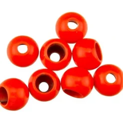 Painted Cyclops Beads - Fl. Orange - Your Premium Fishing Gear Store Rods Lines Baits Accessories* Online