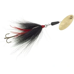 Shop All^ Panther Martin Big Eye Musky, Size 22 Spinner, 1 1/4oz, Brass Black And Red - Your Premium Fishing Gear Store Rods Lines Baits Accessories