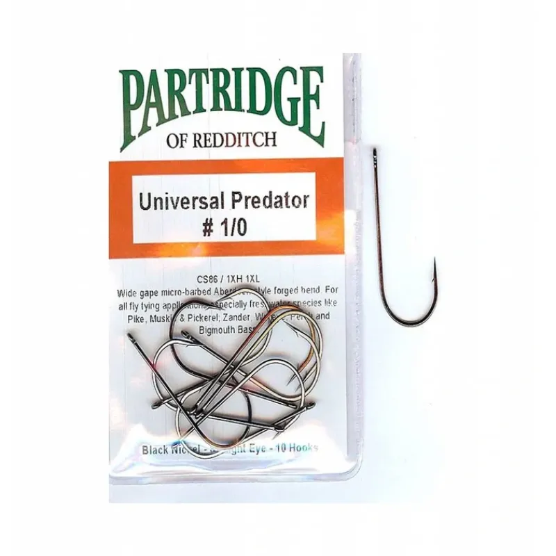 Partridge Universal Predator Hook - Your Premium Fishing Gear Store Rods Lines Baits Accessories* Cheap