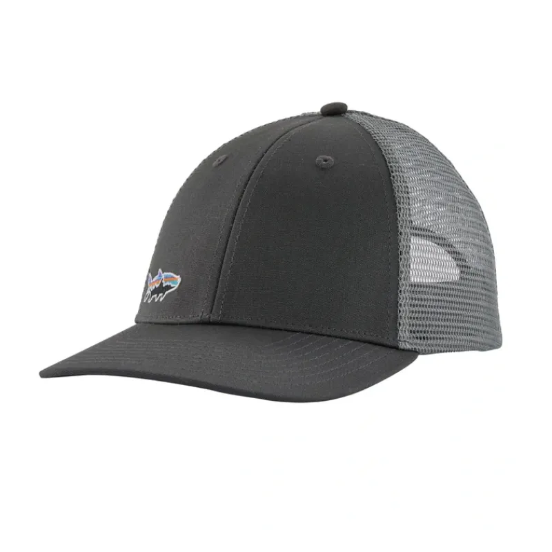 Patagonia Fitz Roy Fish LoPro Trucker Forge Grey w/Tarpon - Your Premium Fishing Gear Store Rods Lines Baits Accessories* Sale
