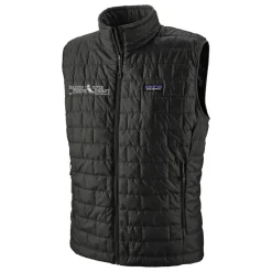 Patagonia Logo Nano Puff Vest Black - Your Premium Fishing Gear Store Rods Lines Baits Accessories* Cheap