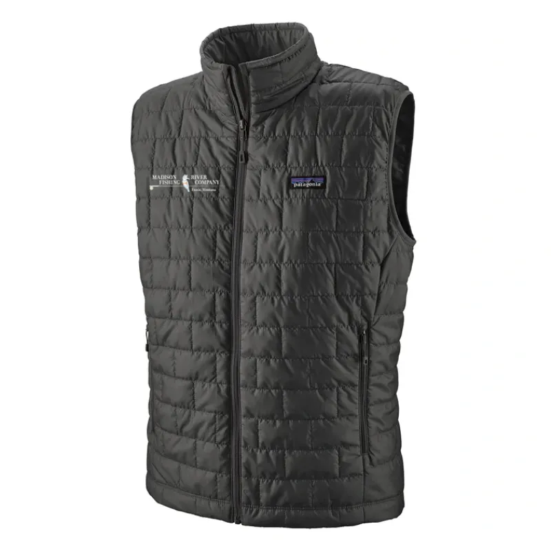 Patagonia Logo Nano Puff Vest - Your Premium Fishing Gear Store Rods Lines Baits Accessories* Hot
