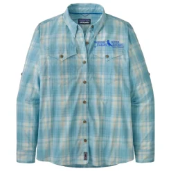 Patagonia Logo Womens L/S Sun Stretch Shirt - Your Premium Fishing Gear Store Rods Lines Baits Accessories* Shop