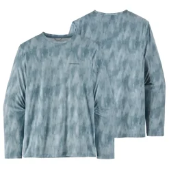 Patagonia L/S Cap Cool Daily Fish Graphic Shirt - Agave: Light Plume Grey - Your Premium Fishing Gear Store Rods Lines Baits Accessories* Cheap