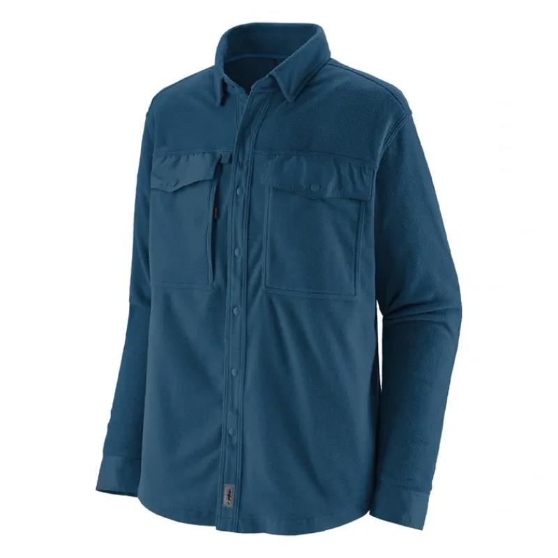 Patagonia L/S Early Rise Snap Shirt Lagom Blue - Your Premium Fishing Gear Store Rods Lines Baits Accessories* Discount