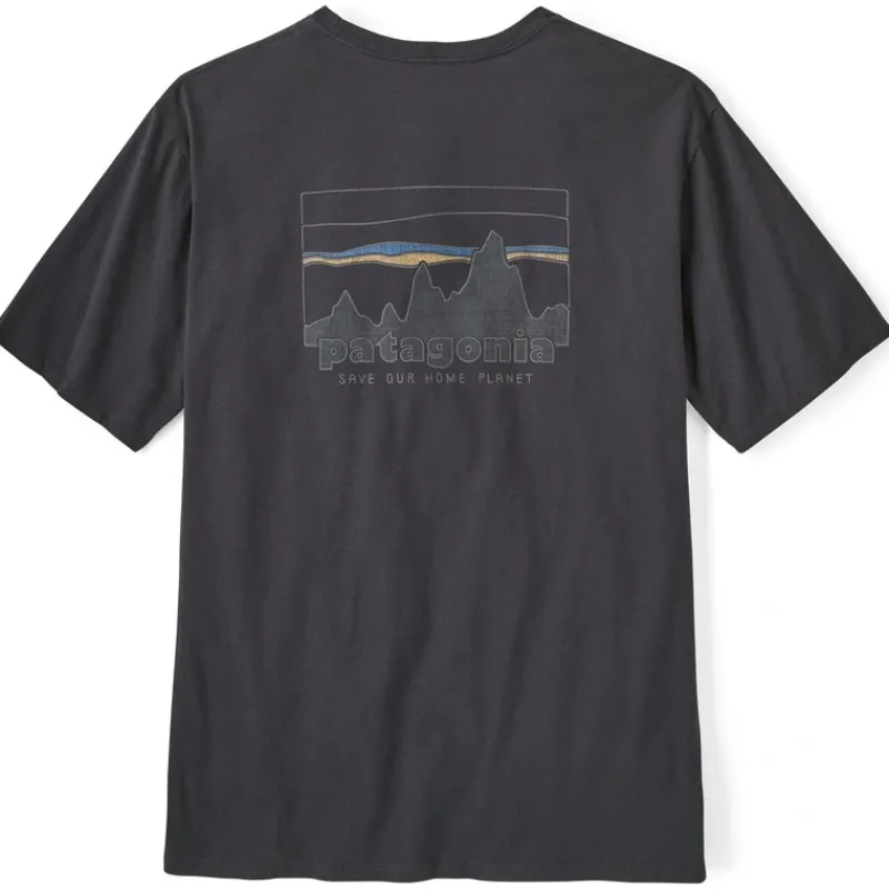 Patagonia Mens '73 Skyline Organic T-Shirt - Your Premium Fishing Gear Store Rods Lines Baits Accessories* Flash Sale