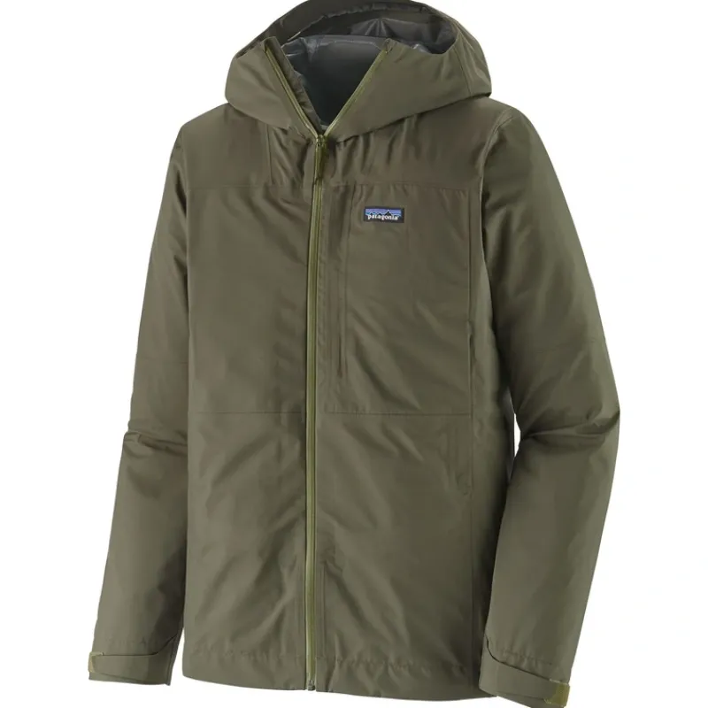 Fishing Line^ Patagonia Men's Boulder Fork Rain Jacket - Your Premium Fishing Gear Store Rods Lines Baits Accessories