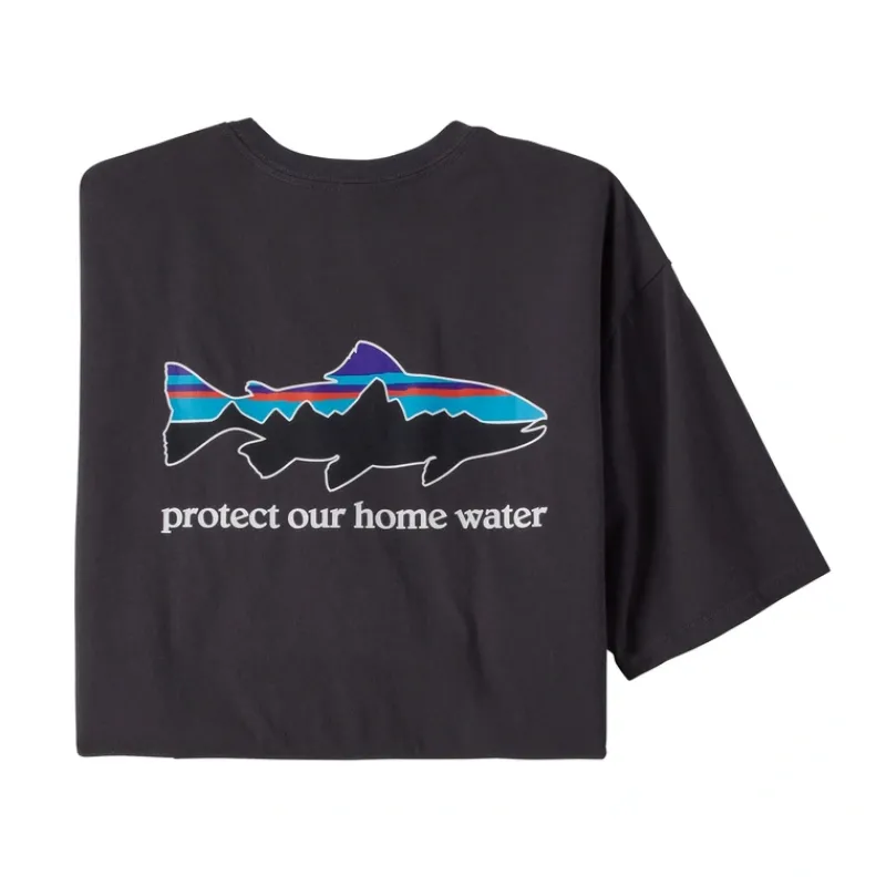 Patagonia Mens Home Water Trout Organic T Shirt - Your Premium Fishing Gear Store Rods Lines Baits Accessories* Store