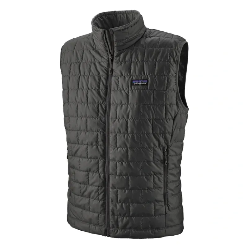 Patagonia Mens Nano Puff Vest Forge Grey - Your Premium Fishing Gear Store Rods Lines Baits Accessories* Fashion