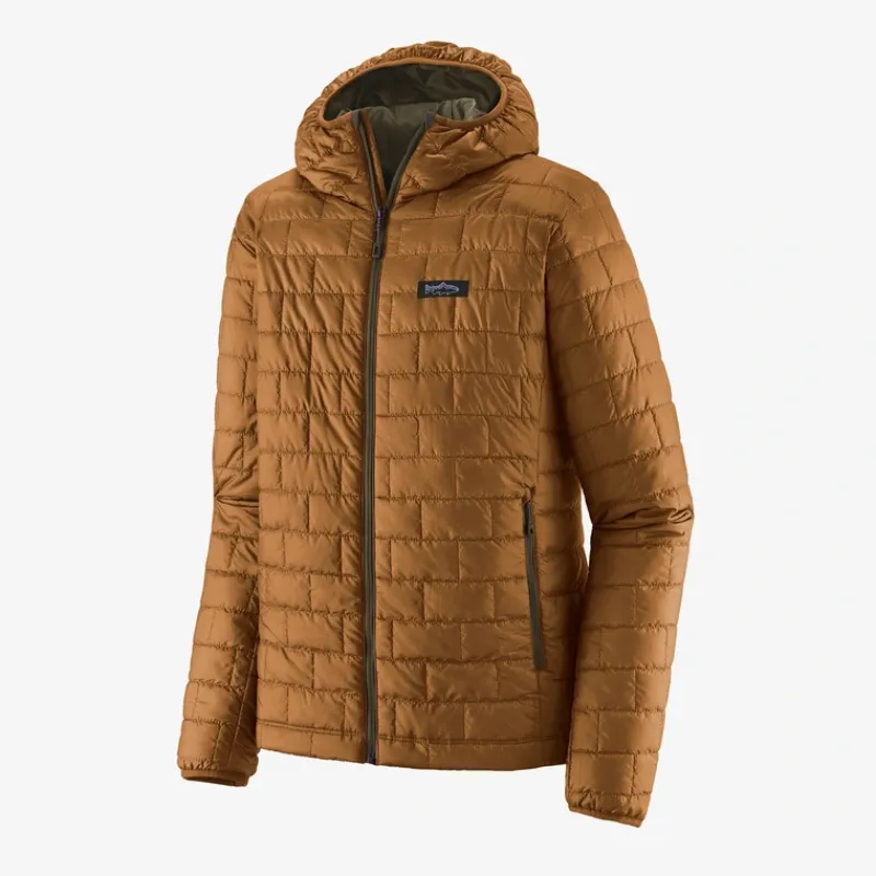 Patagonia Men's Nano Puff Fitz Roy Trout Hoody - Your Premium Fishing Gear Store Rods Lines Baits Accessories* Clearance