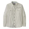 Patagonia MTS Logo Women's L/S Sun Stretch Shirt X-Large White - Your Premium Fishing Gear Store Rods Lines Baits Accessories* Hot