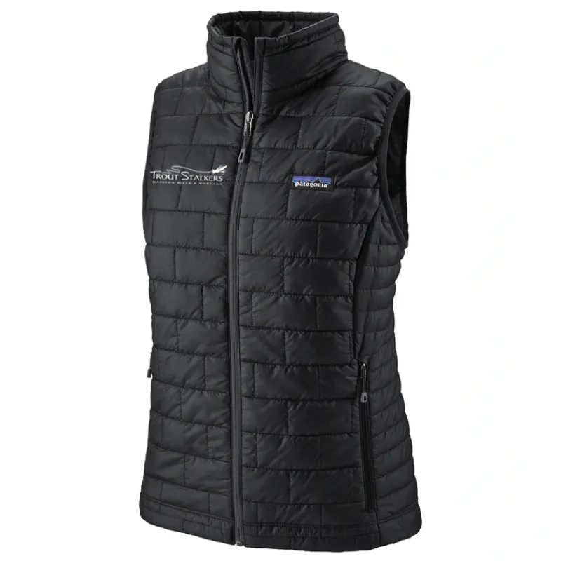 Patagonia MTS Logo Womens Nano Puff Vest - Your Premium Fishing Gear Store Rods Lines Baits Accessories* Clearance