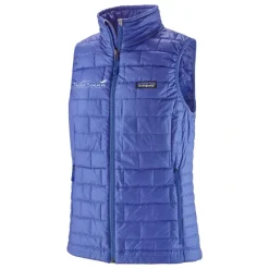 Patagonia MTS Logo Womens Nano Puff Vest Float Blue XX-Small - Your Premium Fishing Gear Store Rods Lines Baits Accessories* Cheap