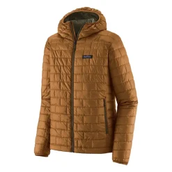 Patagonia Nano Puff Fitz Roy Trout Hoody Shelter Brown - Your Premium Fishing Gear Store Rods Lines Baits Accessories* Clearance