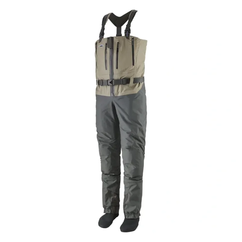 Patagonia Swiftcurrent Expedition Zip Front Waders River Rock Green - Your Premium Fishing Gear Store Rods Lines Baits Accessories* Hot