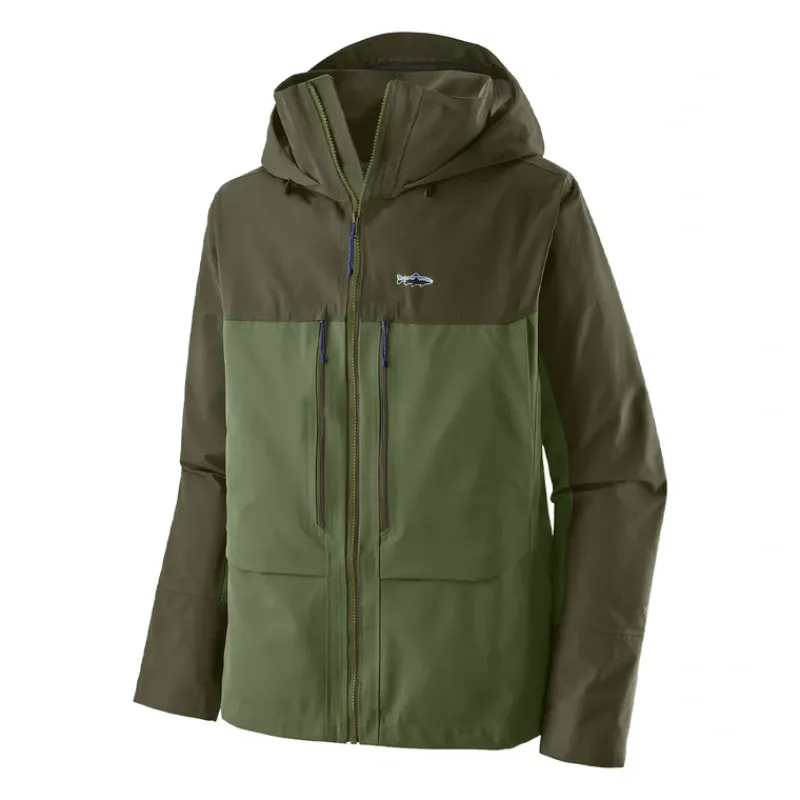 Patagonia Swiftcurrent Wading Jacket Terrain Green - Your Premium Fishing Gear Store Rods Lines Baits Accessories* Fashion