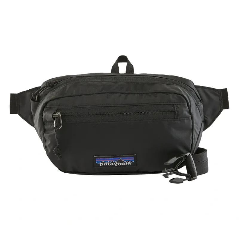 Patagonia Ultralight Black Hole Mini Hip Pack Black - Your Premium Fishing Gear Store Rods Lines Baits Accessories* Hot