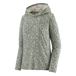 Patagonia Womens Cap Cool Daily Hoody Sun Wave: Thermal Blue - Your Premium Fishing Gear Store Rods Lines Baits Accessories* Outlet