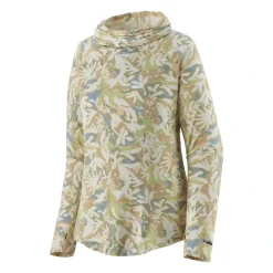 Patagonia Womens Tropic Comfort Natural Shirt Lands and Waters: Oat White - Your Premium Fishing Gear Store Rods Lines Baits Accessories* Outlet