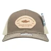 Patch Logo 112 Trucker Leather Patch Brown/Khaki - Your Premium Fishing Gear Store Rods Lines Baits Accessories* Shop