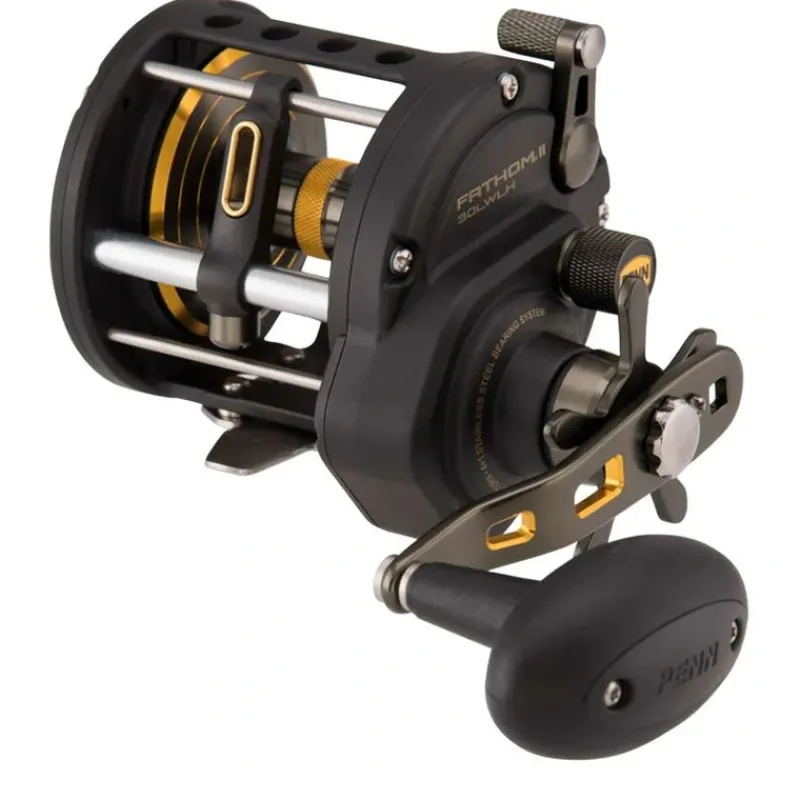 Penn Fathom II FTHII30LWLH Level Wind Left Hand Reel - Your Premium Fishing Gear Store Rods Lines Baits Accessories* Flash Sale