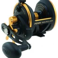 Penn SQL25N Squall Star Drag Conventional Reel, RH, 6BB + 1RB, 6.0:1 Ratio - Your Premium Fishing Gear Store Rods Lines Baits Accessories* Fashion