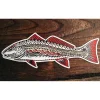 Pesca Muerta Funky Redfish Sticker - Your Premium Fishing Gear Store Rods Lines Baits Accessories* Fashion