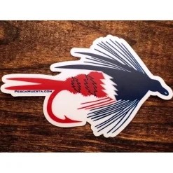 Pesca Muerta RTP Dry Fly Sticker - Your Premium Fishing Gear Store Rods Lines Baits Accessories* Clearance