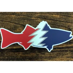 Pesca Muerta Striper Sticker - Grateful - Your Premium Fishing Gear Store Rods Lines Baits Accessories* Store