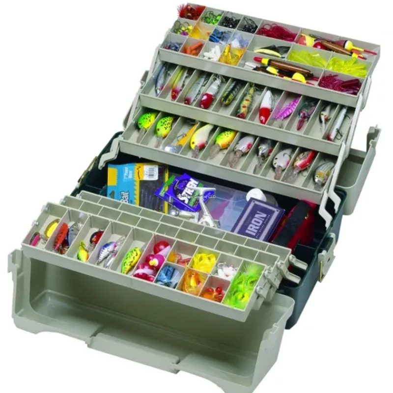 Plano Lg 6-Tray Tackle Box, 20-1/2x12-11/16x10-9/16 - Your Premium Fishing Gear Store Rods Lines Baits Accessories* Fashion