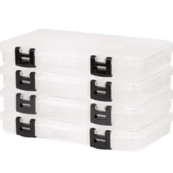Plano ProLatch 3650 Stowaway Tackle Box 4-Pack, Clear - Your Premium Fishing Gear Store Rods Lines Baits Accessories* Online