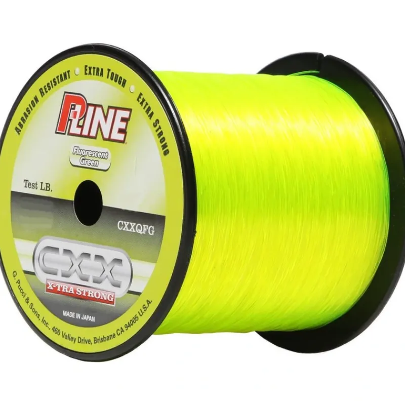 P-Line CXXQFG-25 CXX X-Tra Strong Mono 25lb 500yd Spool Fluorescent - Your Premium Fishing Gear Store Rods Lines Baits Accessories* Hot