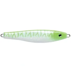 P-Line Halibut Drop Jig 11 oz, Glow Green Tiger - Your Premium Fishing Gear Store Rods Lines Baits Accessories* Sale