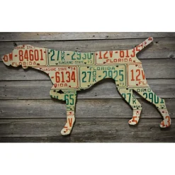 Pointing Vizsla License Plate Art - Your Premium Fishing Gear Store Rods Lines Baits Accessories* Flash Sale