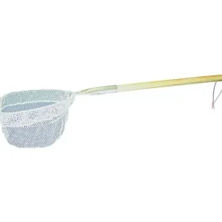 Promar Large Wooden Bait Scoop Net, 8" x 9" Frame, 26" - Your Premium Fishing Gear Store Rods Lines Baits Accessories* Online