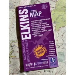 Purple Lizard Map - Elkins/Otter Creek - Your Premium Fishing Gear Store Rods Lines Baits Accessories* Best Sale