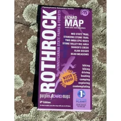 Purple Lizard Map - Rothrock 7th ed. - Your Premium Fishing Gear Store Rods Lines Baits Accessories* Best